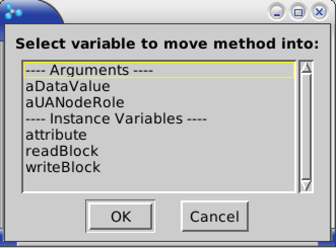 'Choose the Variable'